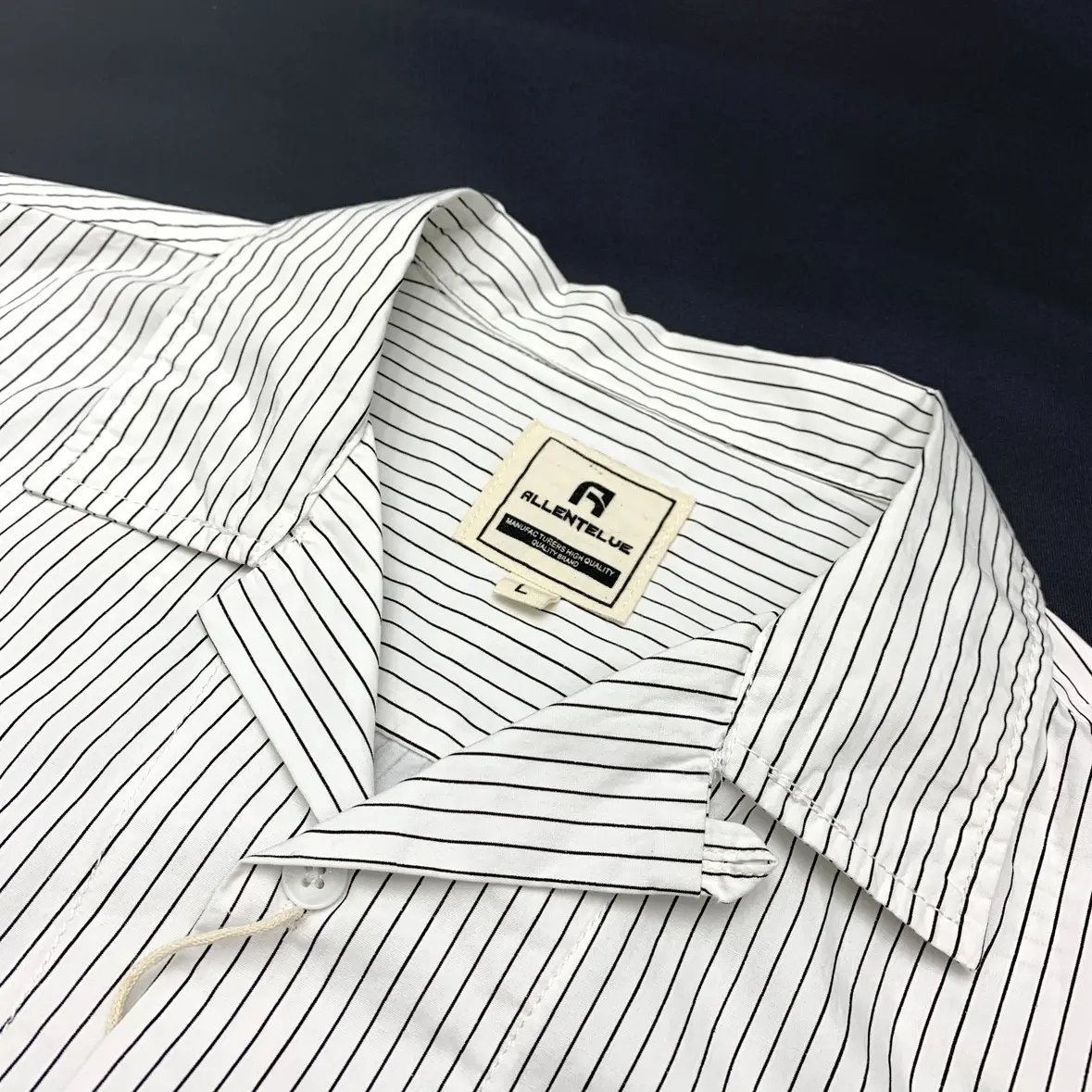 2025 Summer New Japanese Retro Short Sleeve Cuban Collar Striped Shirt Men's High Street 100% Cotton Washed Casual Loose Blouses