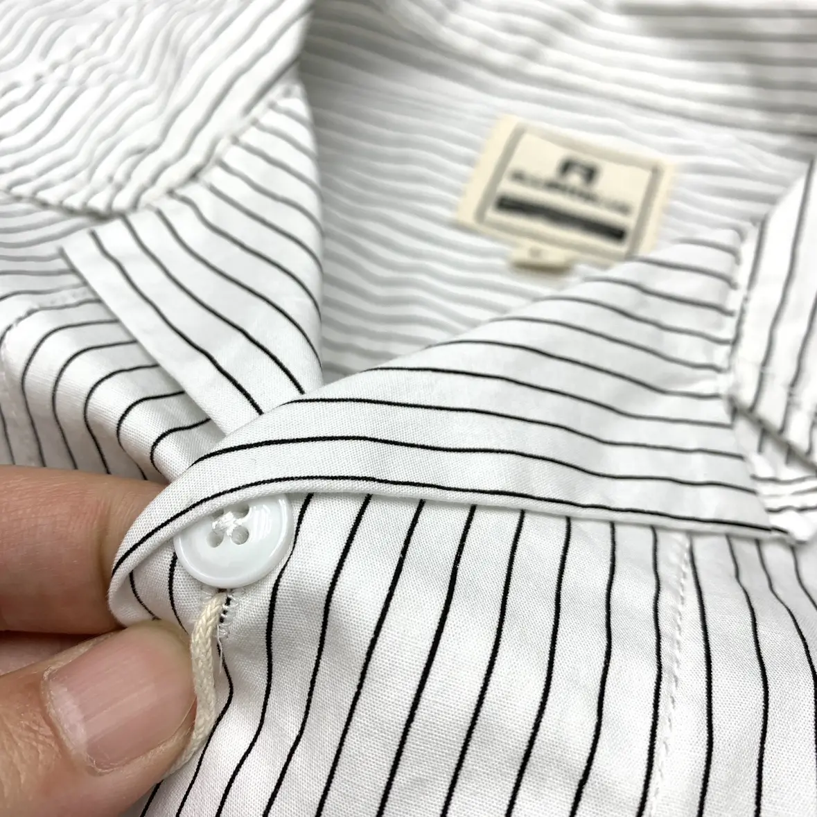 2025 Summer New Japanese Retro Short Sleeve Cuban Collar Striped Shirt Men's High Street 100% Cotton Washed Casual Loose Blouses