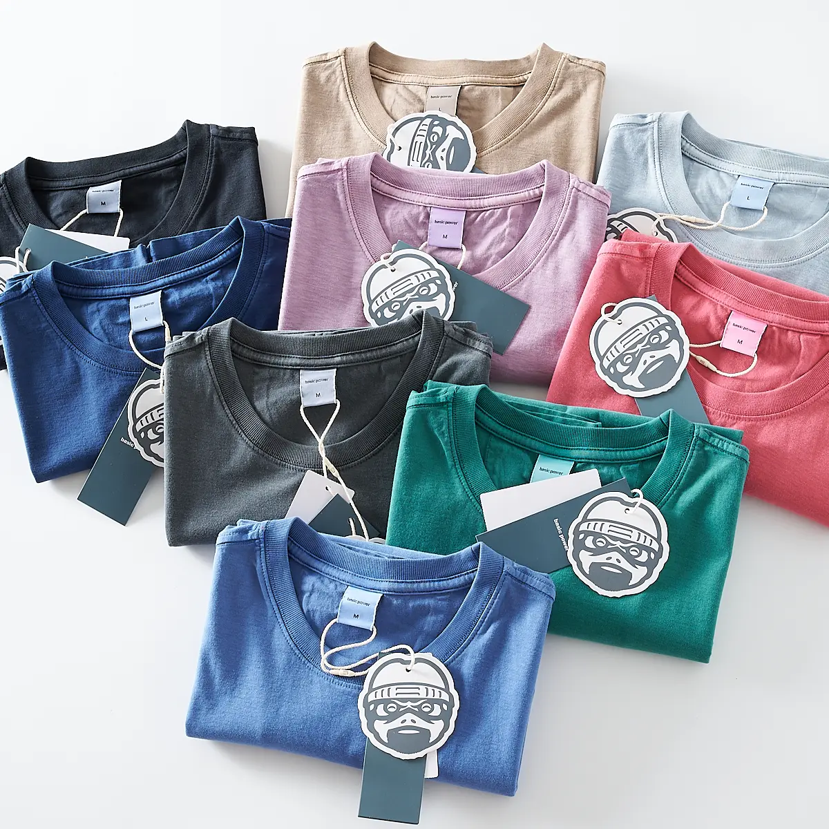 2025 Summer New American Retro Short Sleeve O-neck Solid Color T-shirt Men's Fashion 100% Cotton Washed Casual Couple Tops