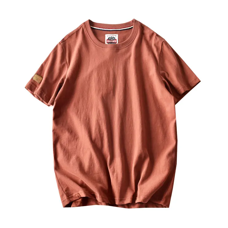 2025 New Arrival Short Sleeve European and American Men's T-shirt Plus Size High Quality Tops Tee for Promotion Wholesale T Sale