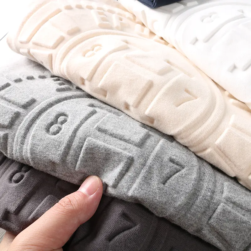 Autumn Long Sleeve O-neck 3D Printed T-shirt Men's Fashion Contrast Splicing Raglan Sleeve Pure Cotton Washed Old Casual Tops