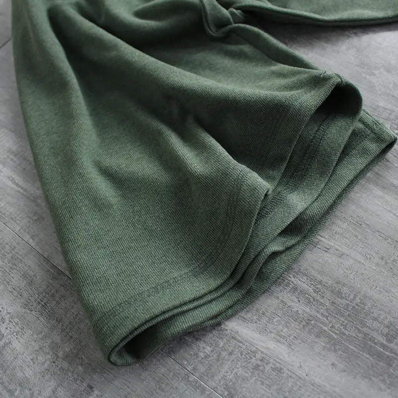 2024 Autumn Winter Solid Color Long-sleeved O-neck T-shirt Men's Fashion Simple Pure Cotton Washed Old Comfortable Casual Tops