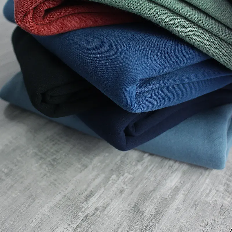 Autumn Winter New American Retro O-neck Hoodies Men's Fashion Washed Old Thickened Velvet Plus Knitted Casual Pullover Sportwear