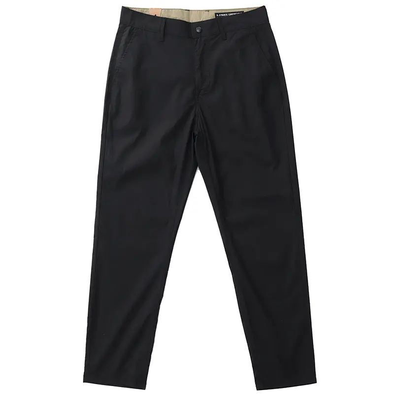 Summer New American Retro Thin Quick-drying Stretch Cargo Pants Men's Simple Chino Business Casual Straight Tapered Trousers