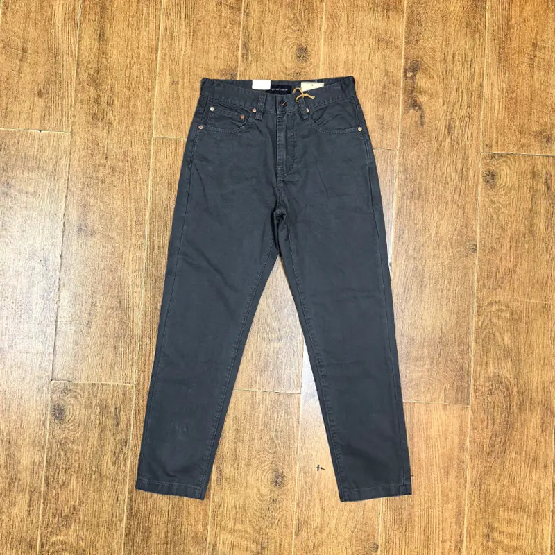2026 Spring Autumn New American Retro Woven Twill Cargo Pants Men's Simple Amekaji 100% Cotton Washed Straight Casual Trousers