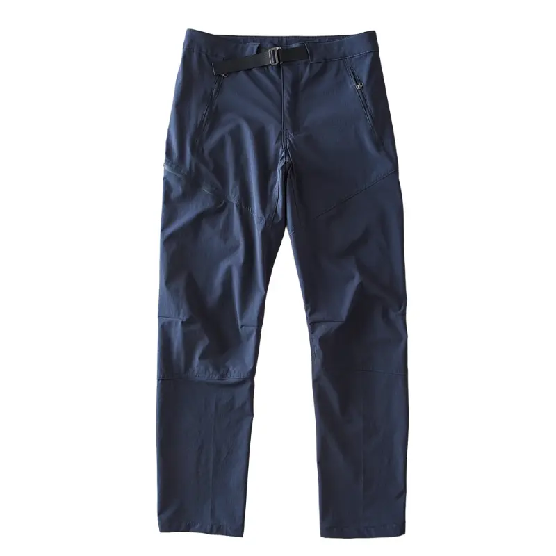 2025 Summer New American Retro Thin Quick-drying Elastic Cargo Pants Men's Outdoor Sports Comfortable Casual Straight Trousers