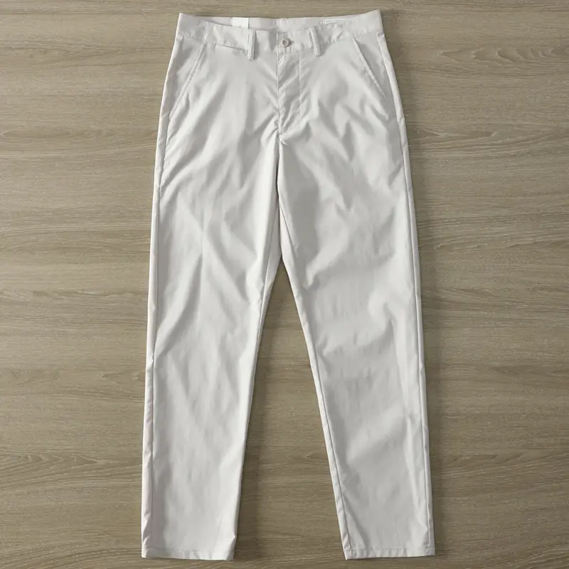 2025 Summer New American Retro Thin Quick-drying Commute Chino Pants Men's Simple Cool Feeling Casual Business Straight Trousers