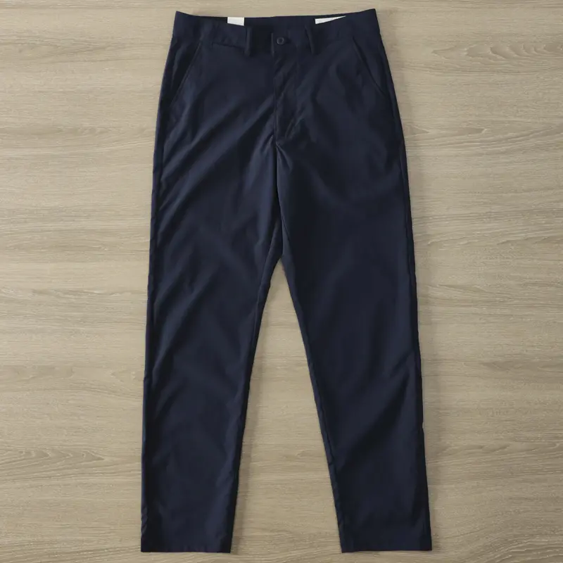 2025 Summer New American Retro Thin Quick-drying Commute Chino Pants Men's Simple Cool Feeling Casual Business Straight Trousers