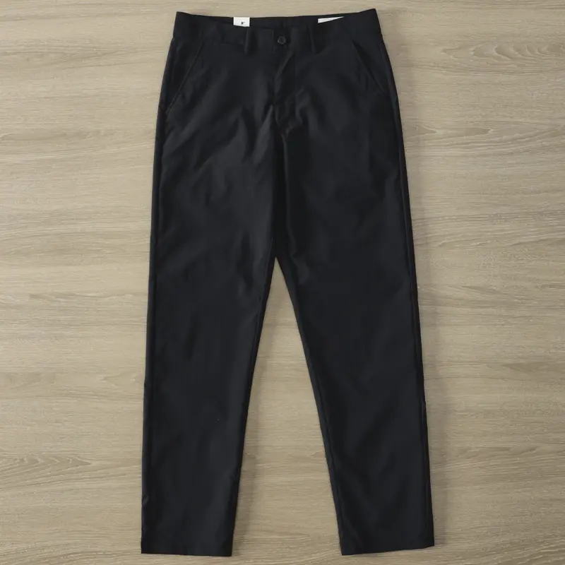 2025 Summer New American Retro Thin Quick-drying Commute Chino Pants Men's Simple Cool Feeling Casual Business Straight Trousers