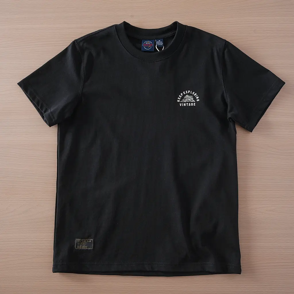 2025 Summer New American Retro 280G Short Sleeve O-neck Letter Printed T-shirt Men's Simple 100% Cotton Washed Casual Loose Tops
