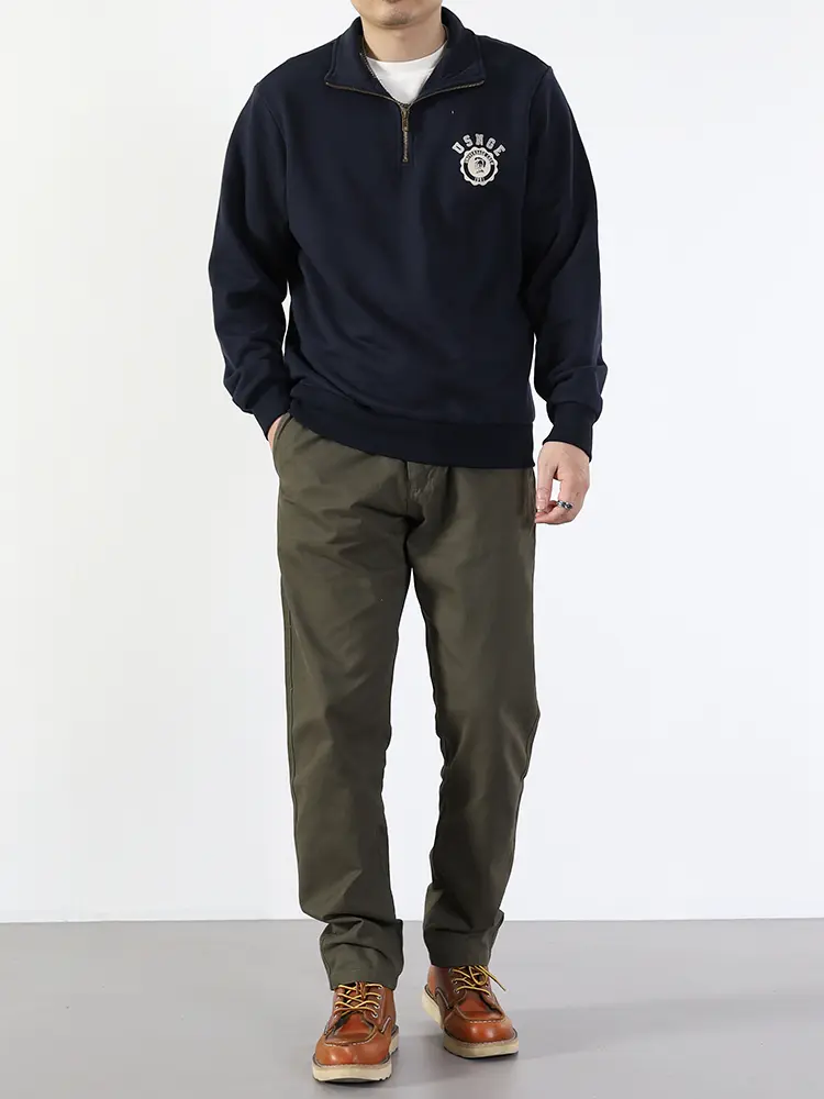 2025 Spring and Autumn New American Retro Twill Woven Cargo Pants Men's Simple 100% Cotton Washed Chino Straight Casual Trousers