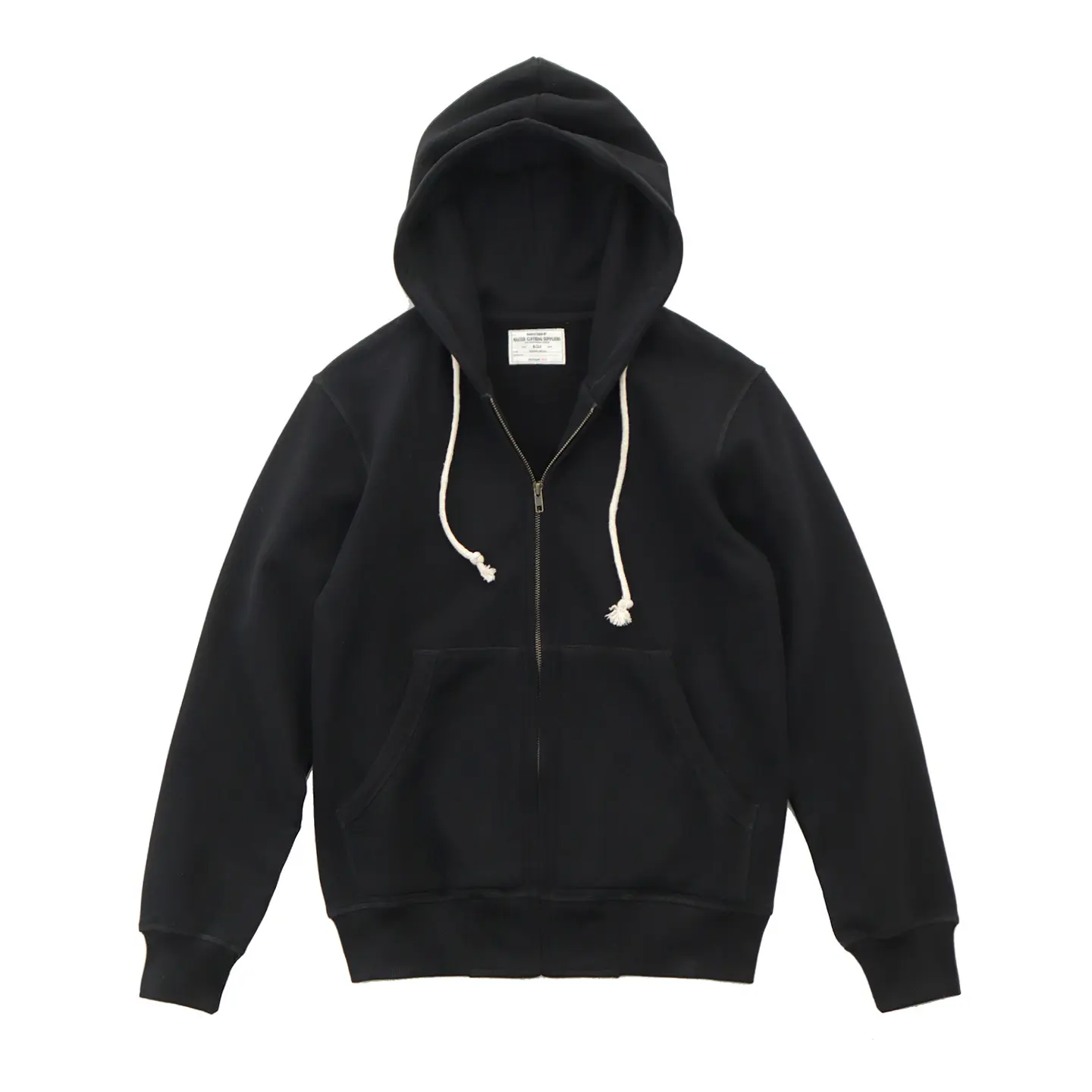 Autumn and Winter Japanese Retro 500g Heavyweight Long Sleeved Hooded Hoodies Men's 100% Cotton Thick Sport Casual Cardigan Coat