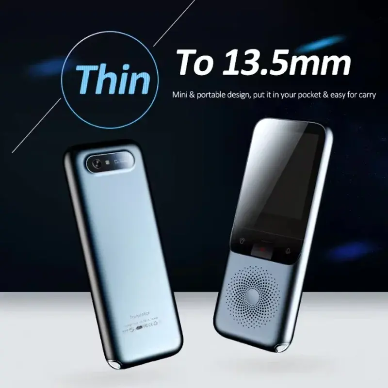 New T11 Smart Translator,138 Language  portable Audio Translator Offline real-time Intelligent voice AI Voice Photo translator