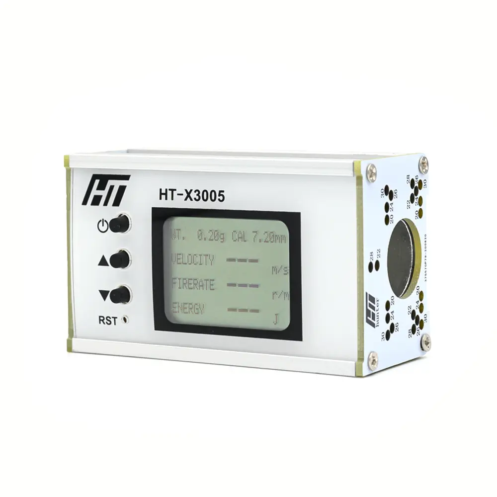 1-999m/s Speed Meter for Shooting Speed Meter Ball Velocity Energy Measurement Shooting Chronograph Bullet Speed Tester HT-X3006