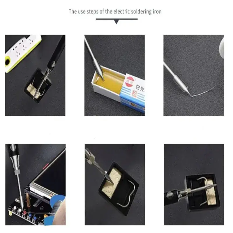USB Cordless Soldering Iron Tool Pen Portable 5V 8W Electric Powered 1Tip Kit Rechargeable and Temperature Adjustmen