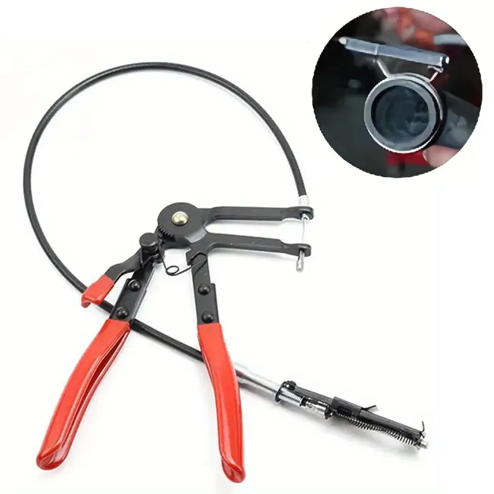 Clamping Pliers Radiator Hose Clamp Pliers Automotive Bendable Hose Clamp Removal Tools Car Repairs Hose Clamp Removal Hand Tool