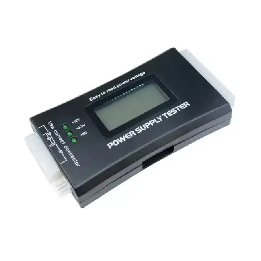 Digital LCD Display PC Computer 20/24 Pin LCD Power Supply Tester Check Atx Source Tester Power Measuring Diagnostic Tester Tool