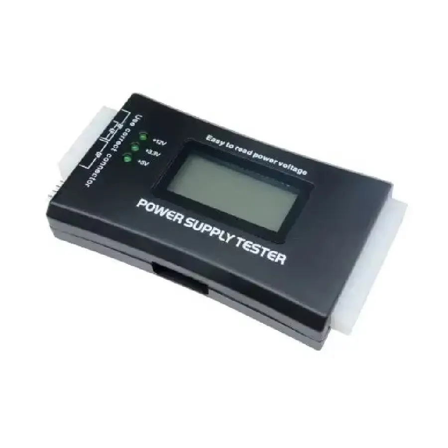 Digital LCD Display PC Computer 20/24 Pin LCD Power Supply Tester Check Atx Source Tester Power Measuring Diagnostic Tester Tool