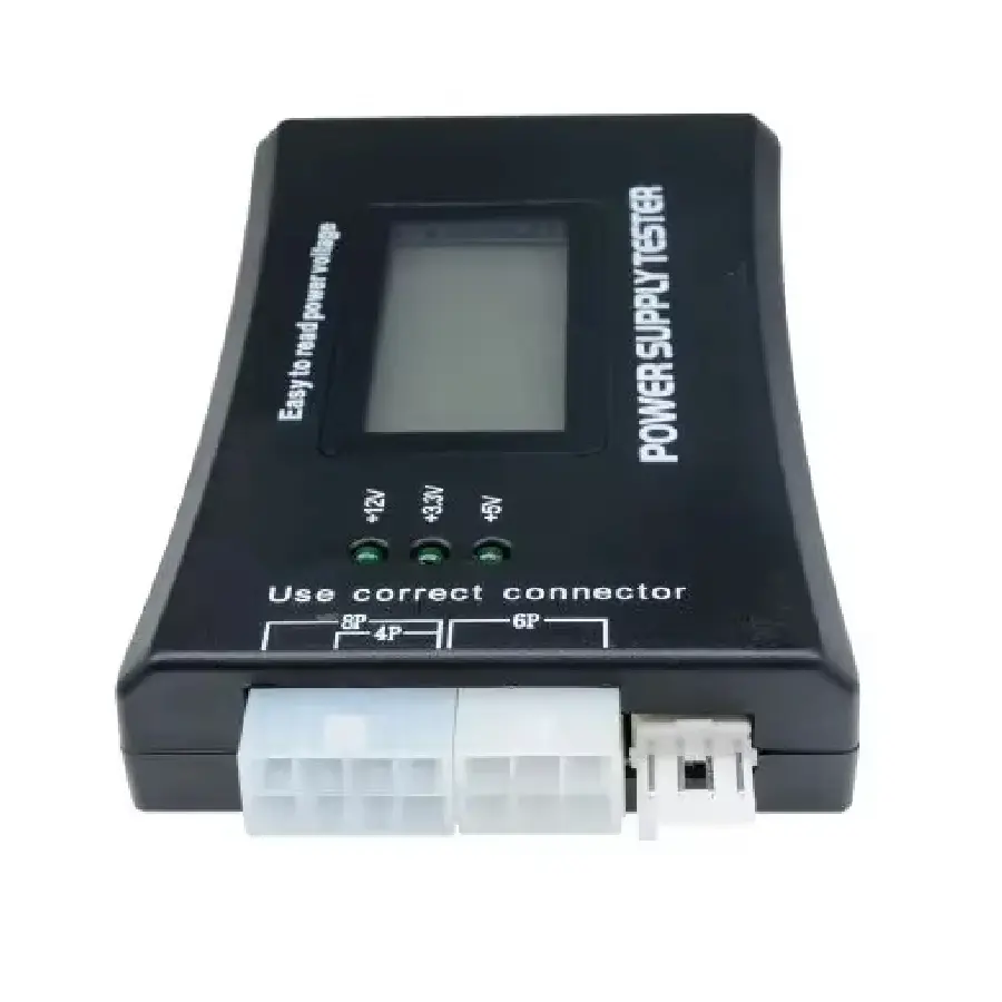 Digital LCD Display PC Computer 20/24 Pin LCD Power Supply Tester Check Atx Source Tester Power Measuring Diagnostic Tester Tool