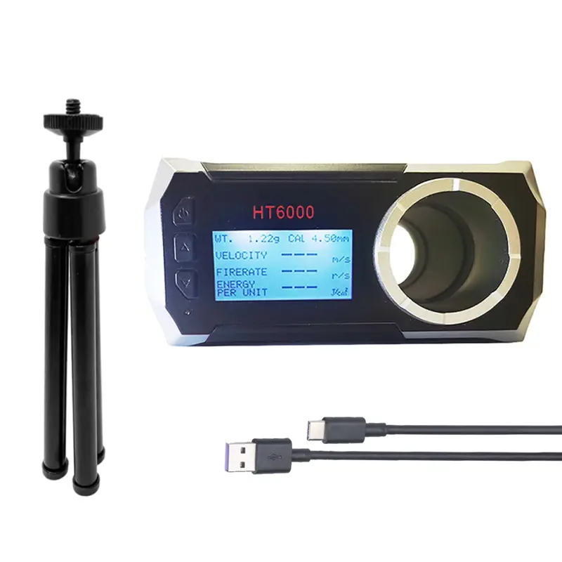10-5000 FPS Multifunctional Shooting Chronograph Wifi Shooting Speed Meter Ball Velocity Energy Measurement Bullet Speed Tester
