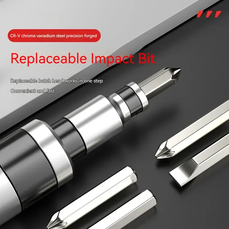 Professional Manual Screwdriver Household Cordless Screwdriver 7/13PCS DIY Impact Screwdriver Kit Nut Strike Impact Driver Tools