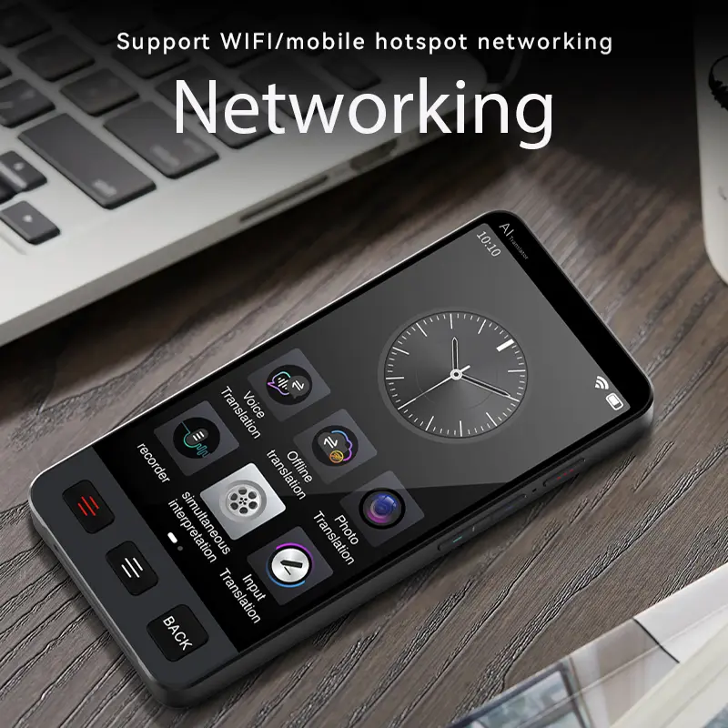 M80 Portable Language Translator Device with 142 Languages Voice Translating 19 Offline Translation hot sell