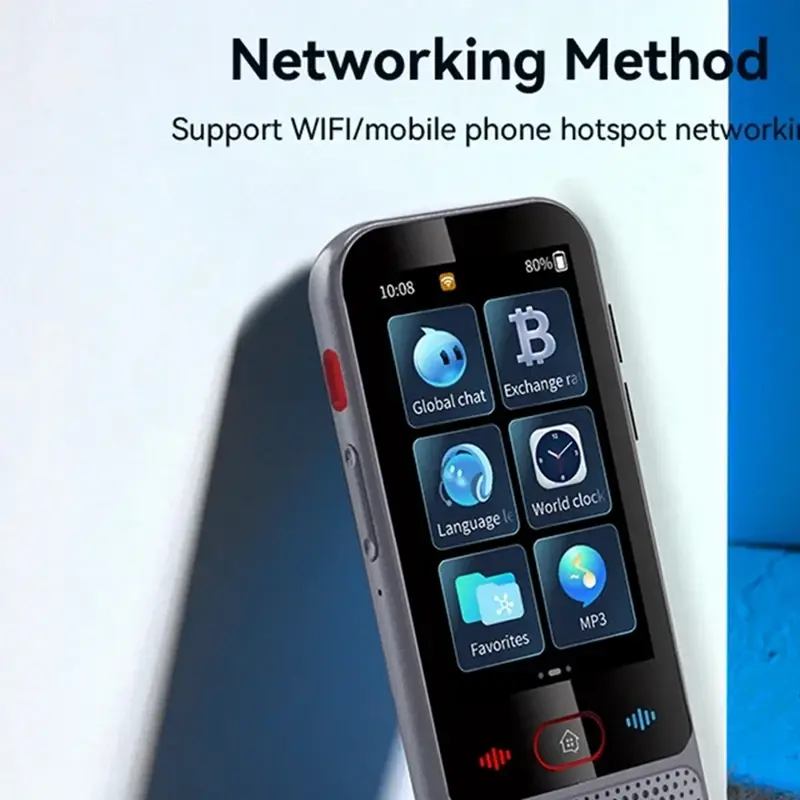 2025 new M30 Smart Voice Translator 139 Online Languages 14 Offline WIFI Photo Recording Dictionary Translation Business Travel
