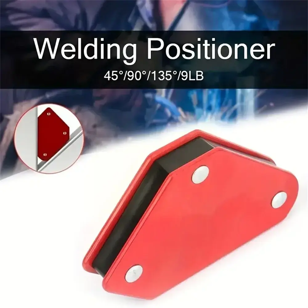 4pcs Welding Magnet Magnetic Holder 45/90/135 Degrees 9LB Arrow Clamp Magnetic Clamp For Welding Positioner Locator Tools