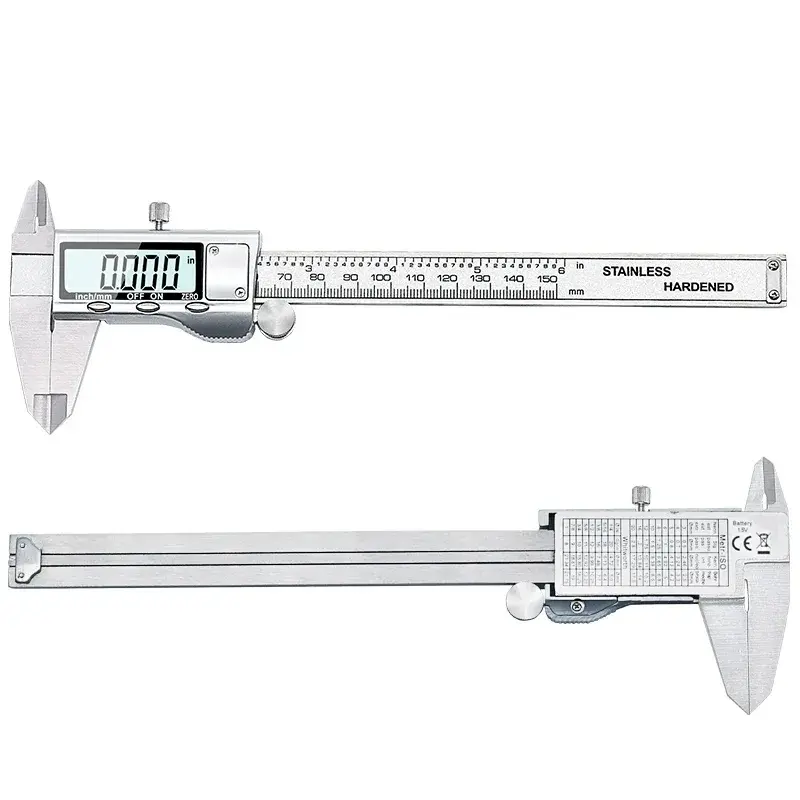 6-Inch 150mm Stainless Steel Electronic Digital Vernier Caliper Metal Micrometer Measuring tools hot sell