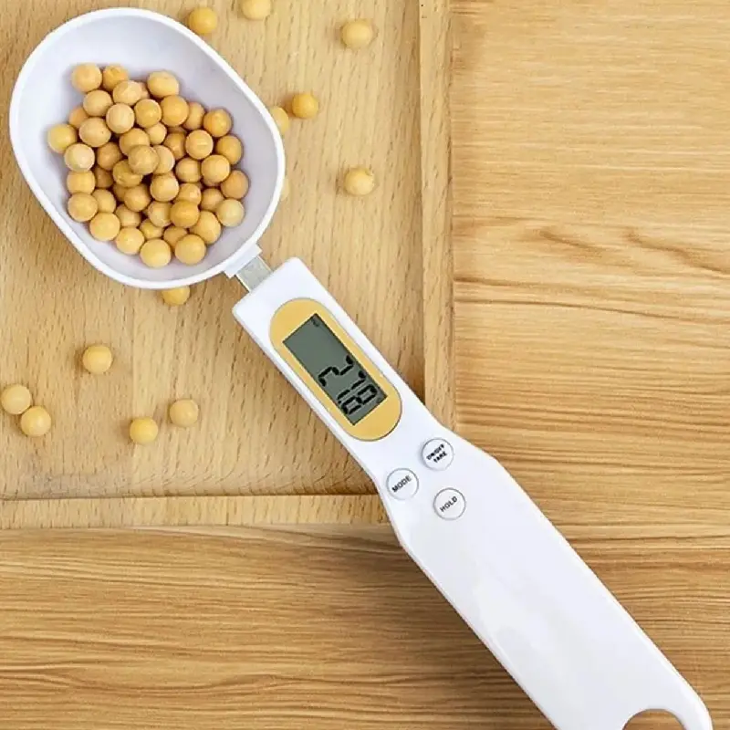 Electronic Kitchen Scale LCD Digital Measuring 500g 0.1g Precise Digital Spoon Food Flour Milk Coffee Scale Kitchen Mini Tool