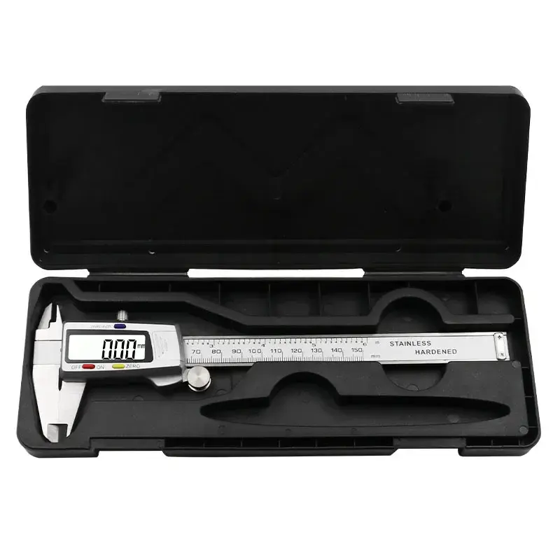 Measuring Tool Stainless Steel Digital Caliper 6 "150mm Messschieber Paquimetro Measuring Instrument Vernier Calipers Ruler