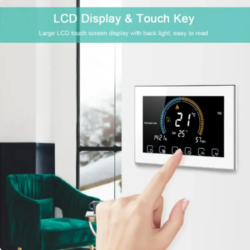 Tuya WiFi smart life Thermostat Electric Floor Heating Water/Gas Boiler Temperature Remote Controller for Google Home Alexa App