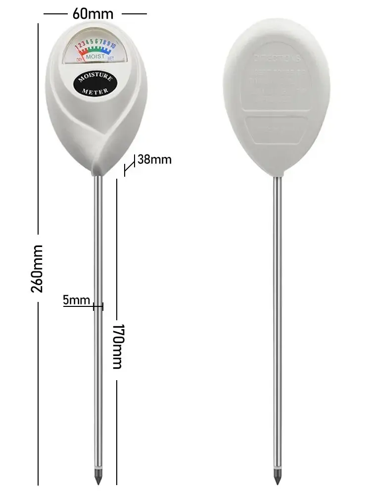 Soil Humidometer Home Gardening Measuring Tool Soil Moisture Meter Hygrometer Probe Watering Test Hygrometer Tool
