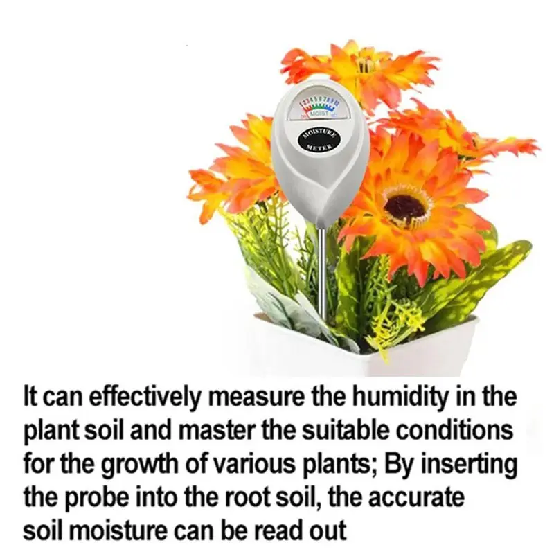 Soil Humidometer Home Gardening Measuring Tool Soil Moisture Meter Hygrometer Probe Watering Test Hygrometer Tool