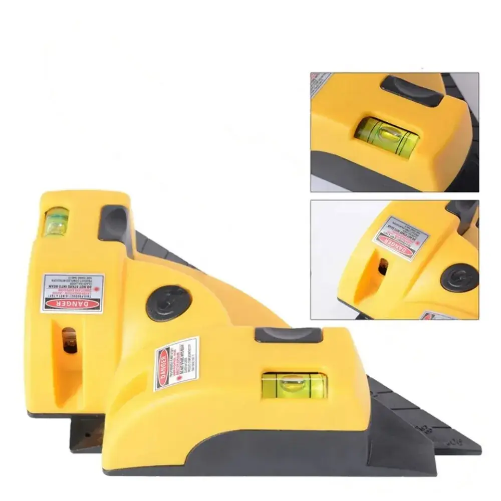 90° Infrared Laser Level Vertical Horizontal Line Projection Square Floor Tiling Level Laser Accurate Measurement tools hot sell