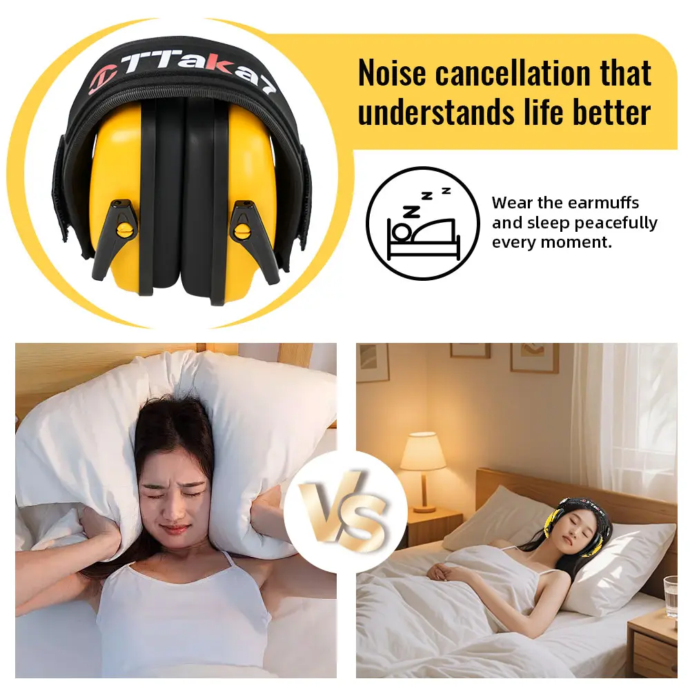 Hot! Active Earmuffs Headphones for Shooting Electronic Hearing Protection Headset Noise Reduction for Outdoor Hunting Headphone