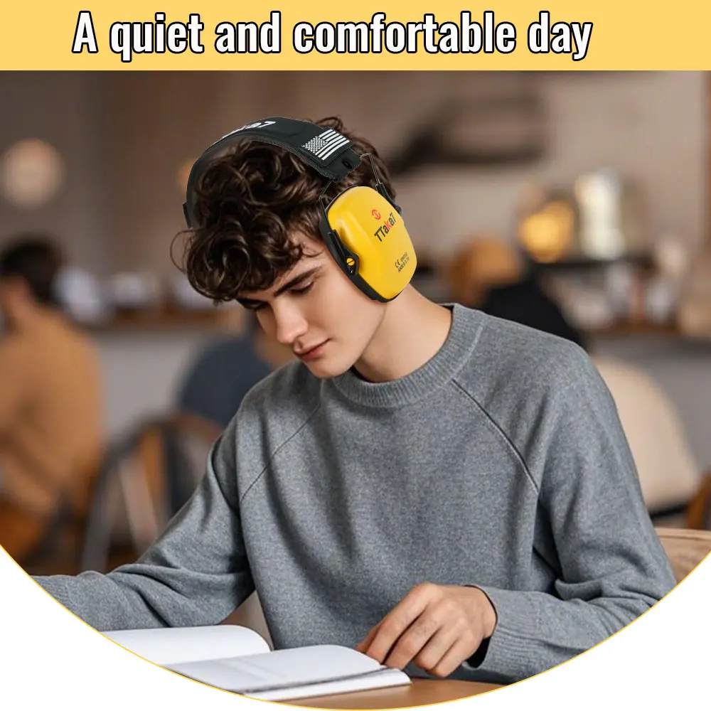 Hot! Active Earmuffs Headphones for Shooting Electronic Hearing Protection Headset Noise Reduction for Outdoor Hunting Headphone