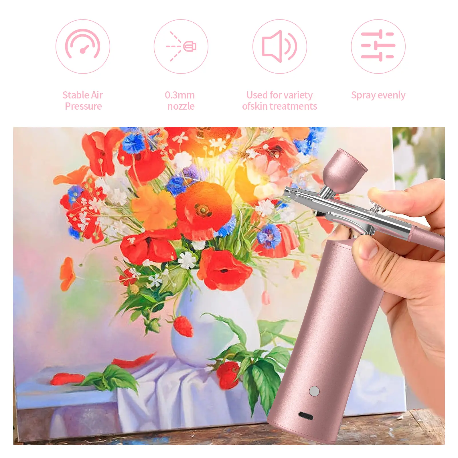 High Pressure Nano Oxygen Injector Multifunctional Household Spray Enters The Portable Oxygen Injection Instrument For Spraying
