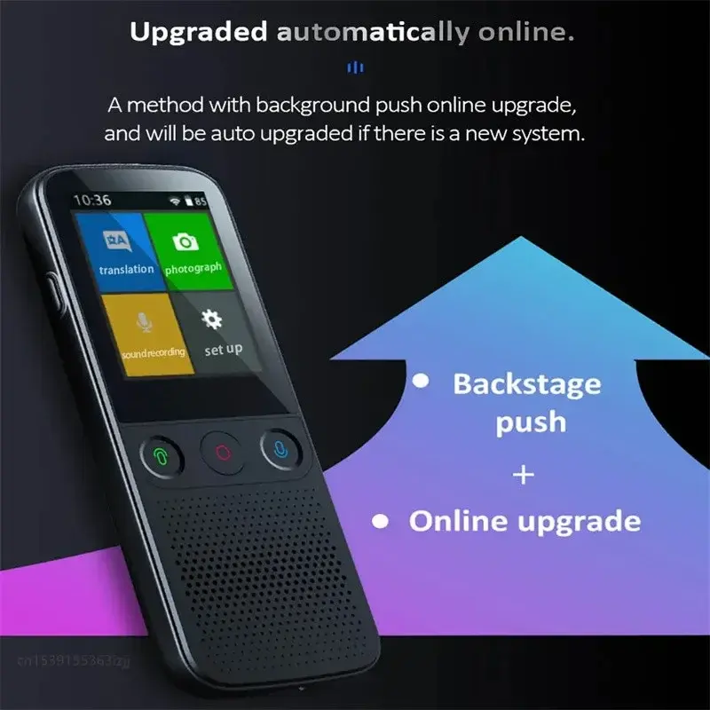 Hot sell Smart Voice Translator T10 Pro 137 Real Time In Language Intelligent Translation Portable Translate Machine