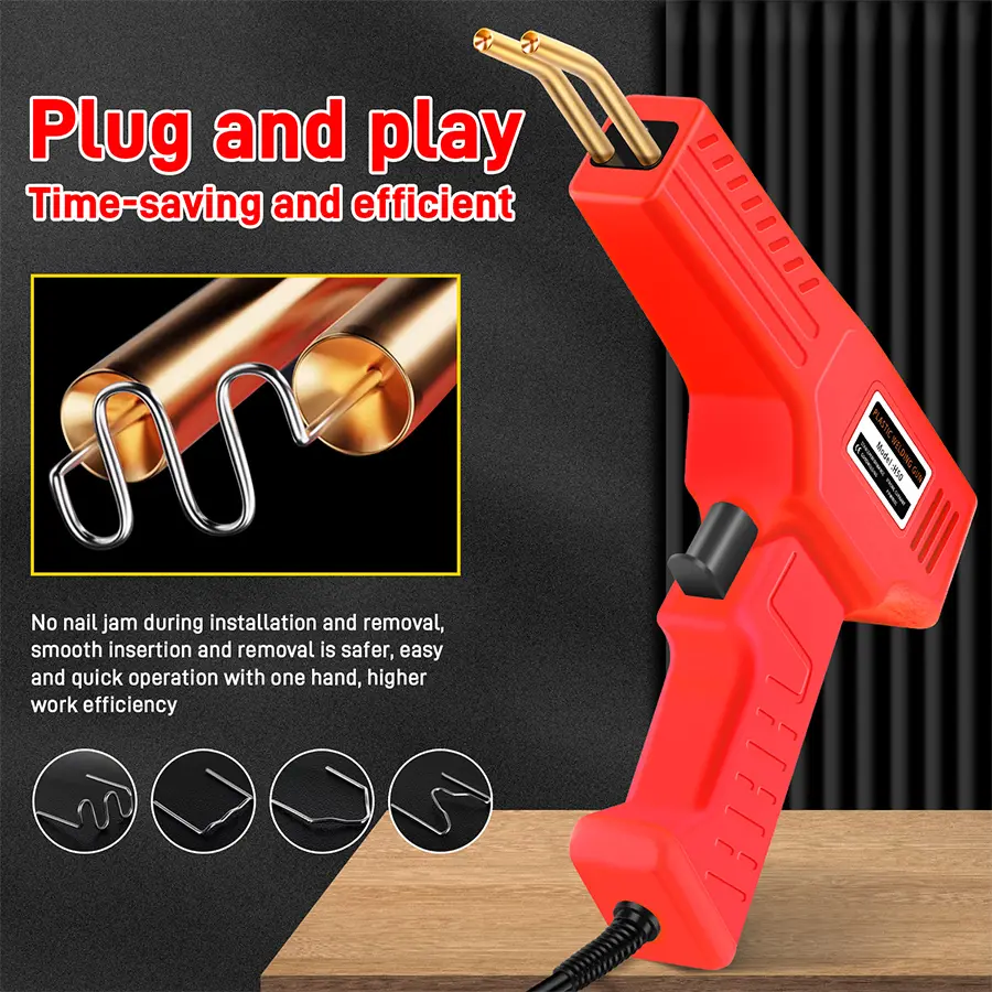 2025 Hot Sell Stapler Plastic Welding Machine Bumper Repair Kit Soldering Iron For Plastic Repair Car Bumper Repair Welding Gun