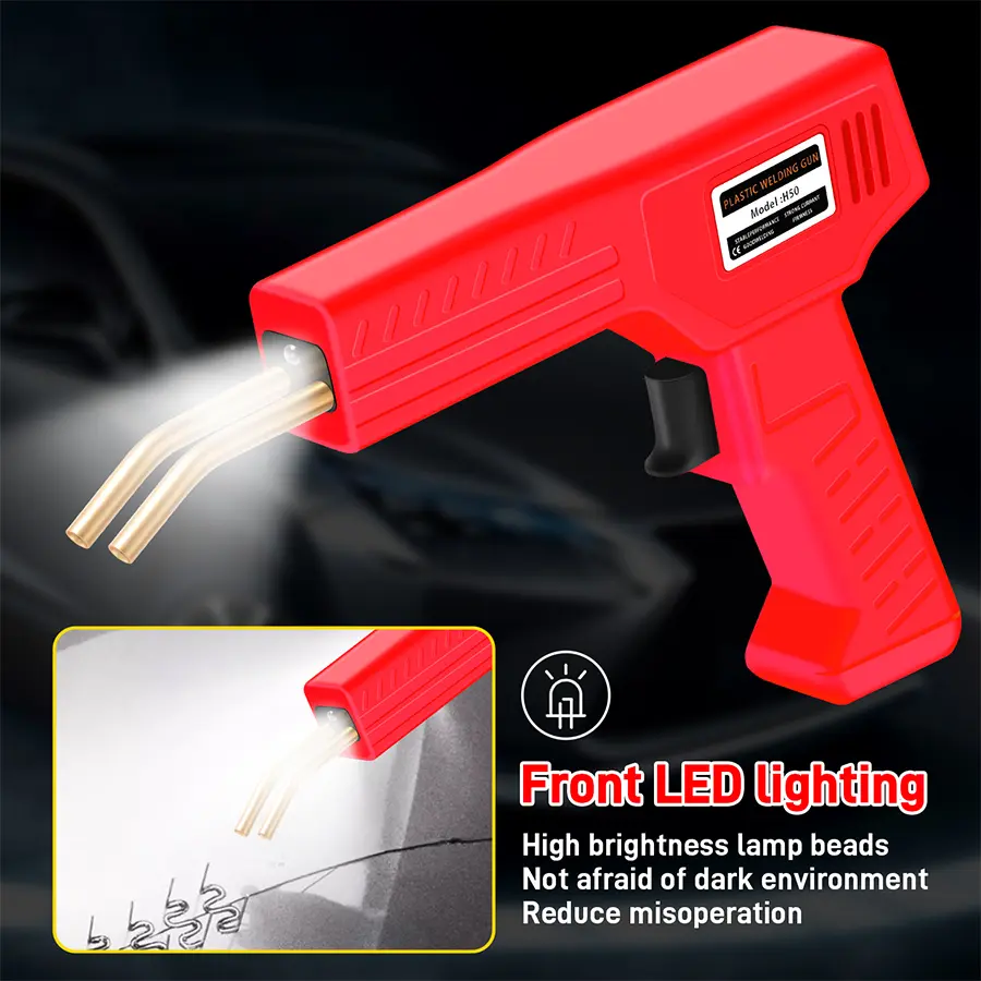 2025 Hot Sell Stapler Plastic Welding Machine Bumper Repair Kit Soldering Iron For Plastic Repair Car Bumper Repair Welding Gun