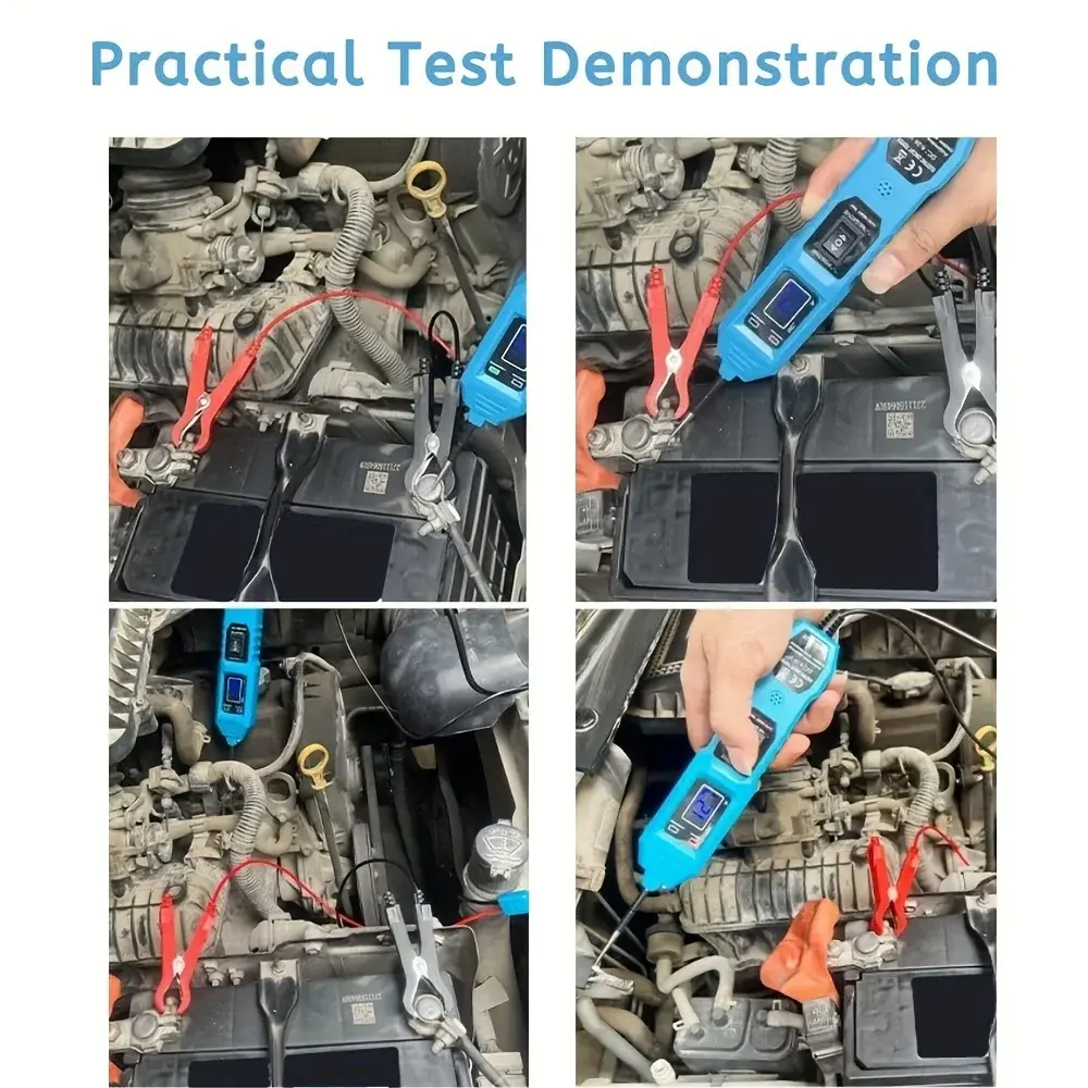 2025 New Pro Automotive Circuit Master - 3.5-36V Multifunctional Drive Tester with Digital Display, Short Circuit Detector