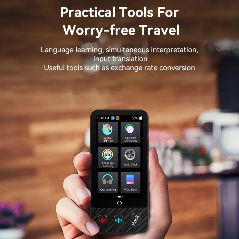 M50 Portable Audio Translator 142 Language Smart Translator 19 countries Offline In Real Time Smart Voice Photo Translator