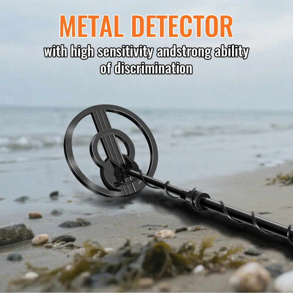 MD4070 Underground Metal Detector High Sensitivity Jewelry Treasure Gold Waterproof Metal Detecting Coins Finder Adult Children