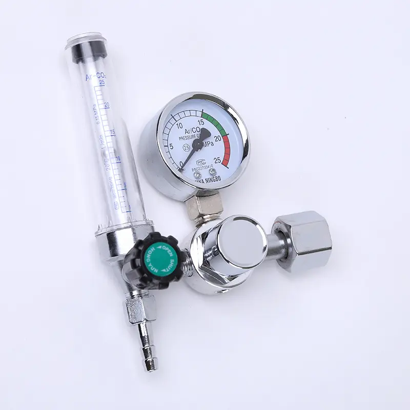 Aluminium Alloy 0-25Mpa Argon Regulator co2 Regulator Air Pressure Reducer Gas Reducer Argon Reducer