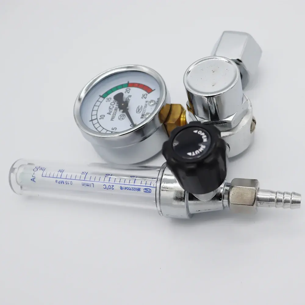 Aluminium Alloy 0-25Mpa Argon Regulator co2 Regulator Air Pressure Reducer Gas Reducer Argon Reducer