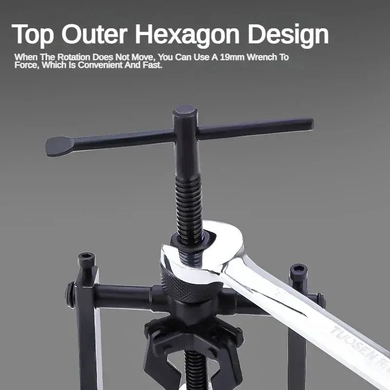 Auto Inner Bearing Puller Inner Hole Bearing Removal Tool Three Claw Pull Out Wheel Puller Multi-function Inner Ring Puller
