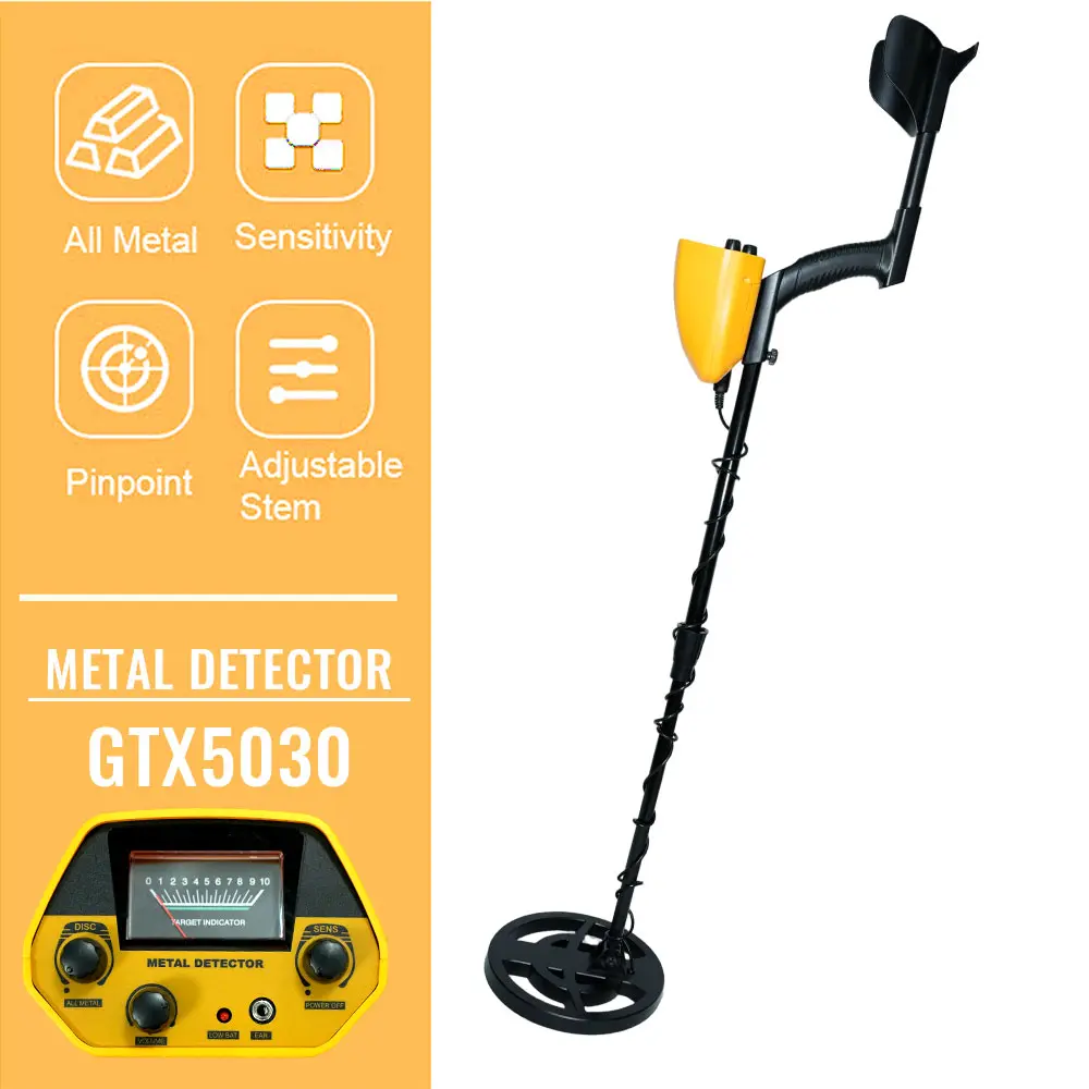 New Underground Metal Detector GTX5030 Treasure Hunter Gold Circuit Metales HOT SALE Detecting Gold, Coin, Treasure Hunting ﻿