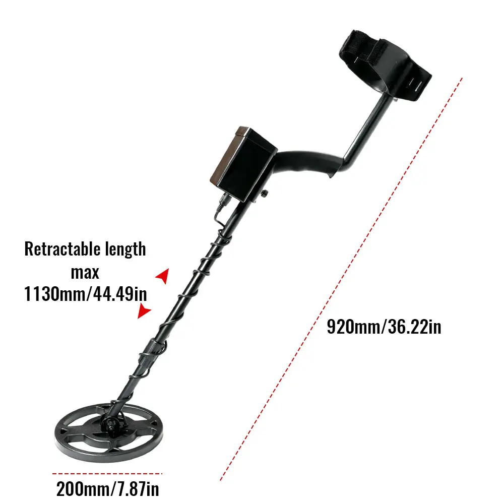 TC-300 Hot Selling Underground Metal Detector Gold Detectors Treasure Hunter Detector Circuit Metales High Sensitivity Waterproo