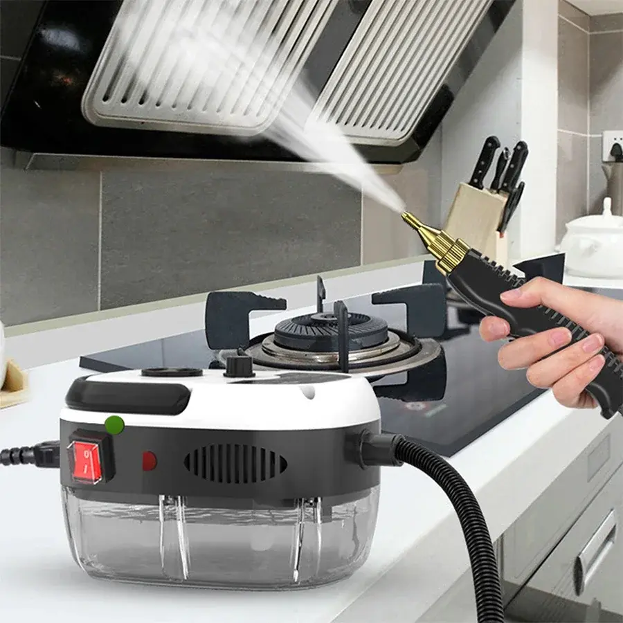 1500W Steam Cleaner High temperature Jet Washer Range Hood for Kitchen Air Conditioner Car Cleaning Machine 220V Home Appliances